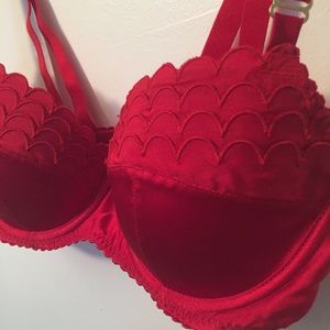 Stella Mccartney Scalloped Padded Underwire Bra